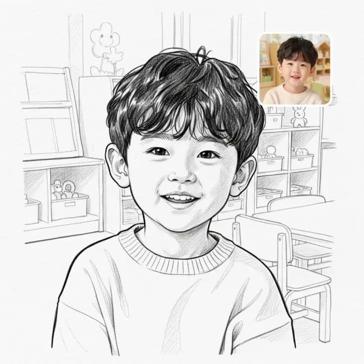 라인 스케치