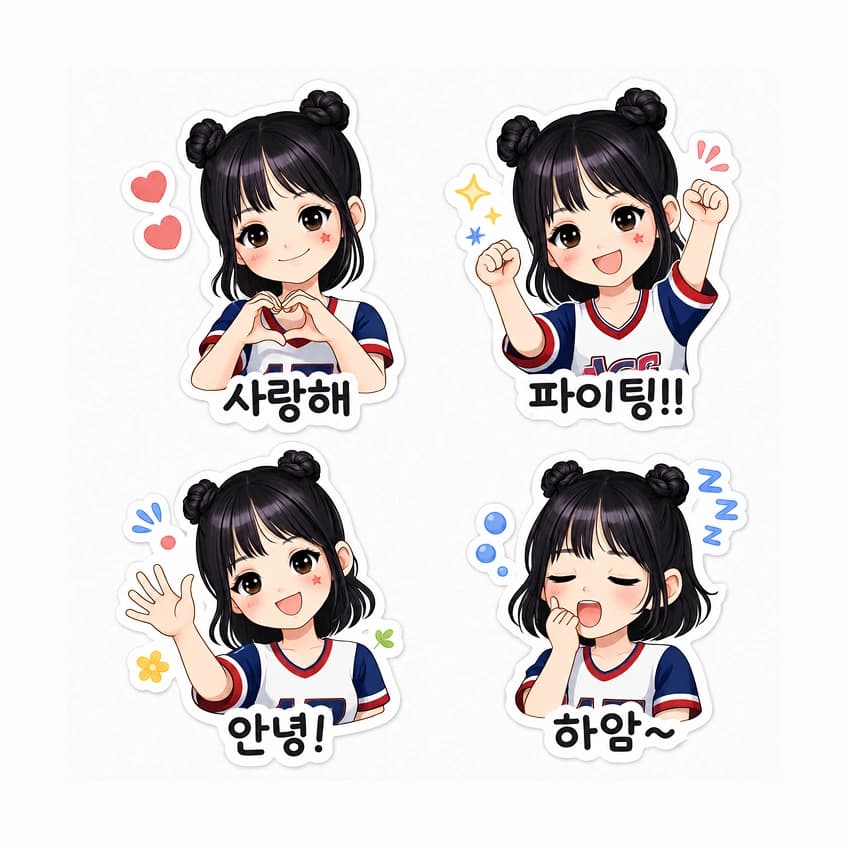 데일리 스티커 2