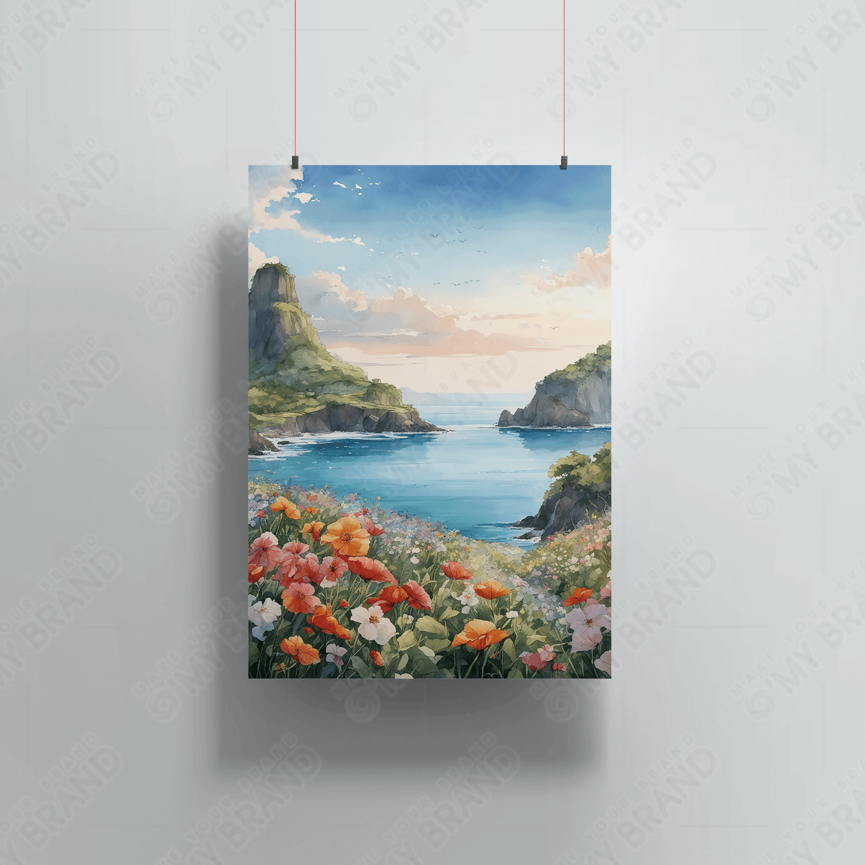 한 폭의 그림 제주 포스터